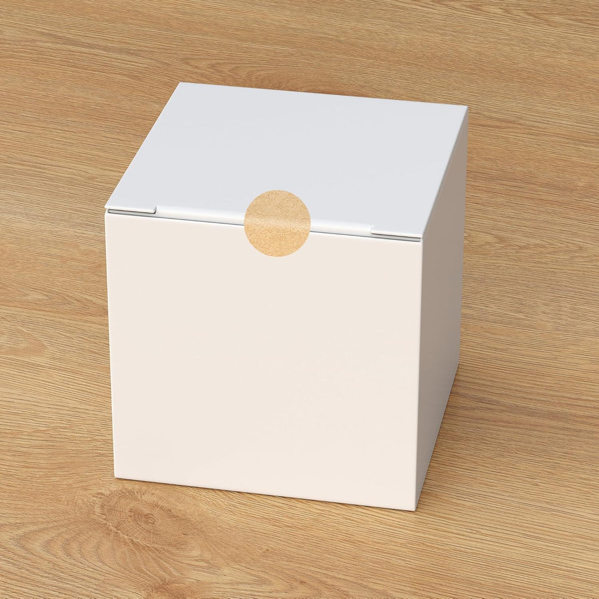 1 inch Round Clear Circle Dot Sticker 1000pcs Transparent Adhesive Label | 2.5cm Sticky Dots Label for Envelope, Cosmetic Box, Gift Bag, Translucent Wafer Package Seals, Safe Material