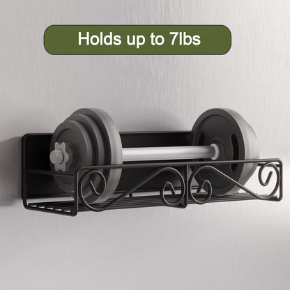 Magnetic Spice Rack, Easy to Install on The Side of Refrigerator/Space Saving Kitchen Organization Shelf Organizer for Cabinet
