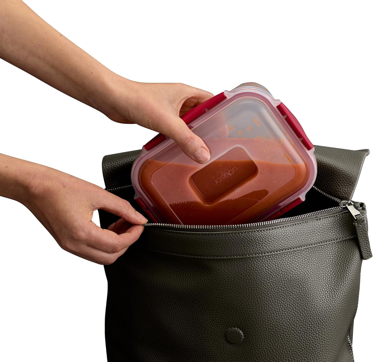 Nest Lock Plastic BPA Free Food Storage Container Set with Lockable Airtight Leakproof Lids, Multi-Color