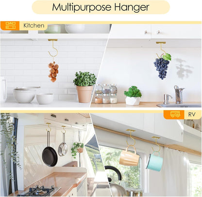 Self Adhesive Banana Hook Under Cabinet Foldable Banana Hanger