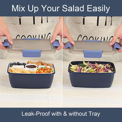 Large Salad Container Bowl for Lunch