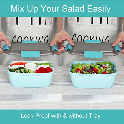 Large Salad Container Bowl for Lunch