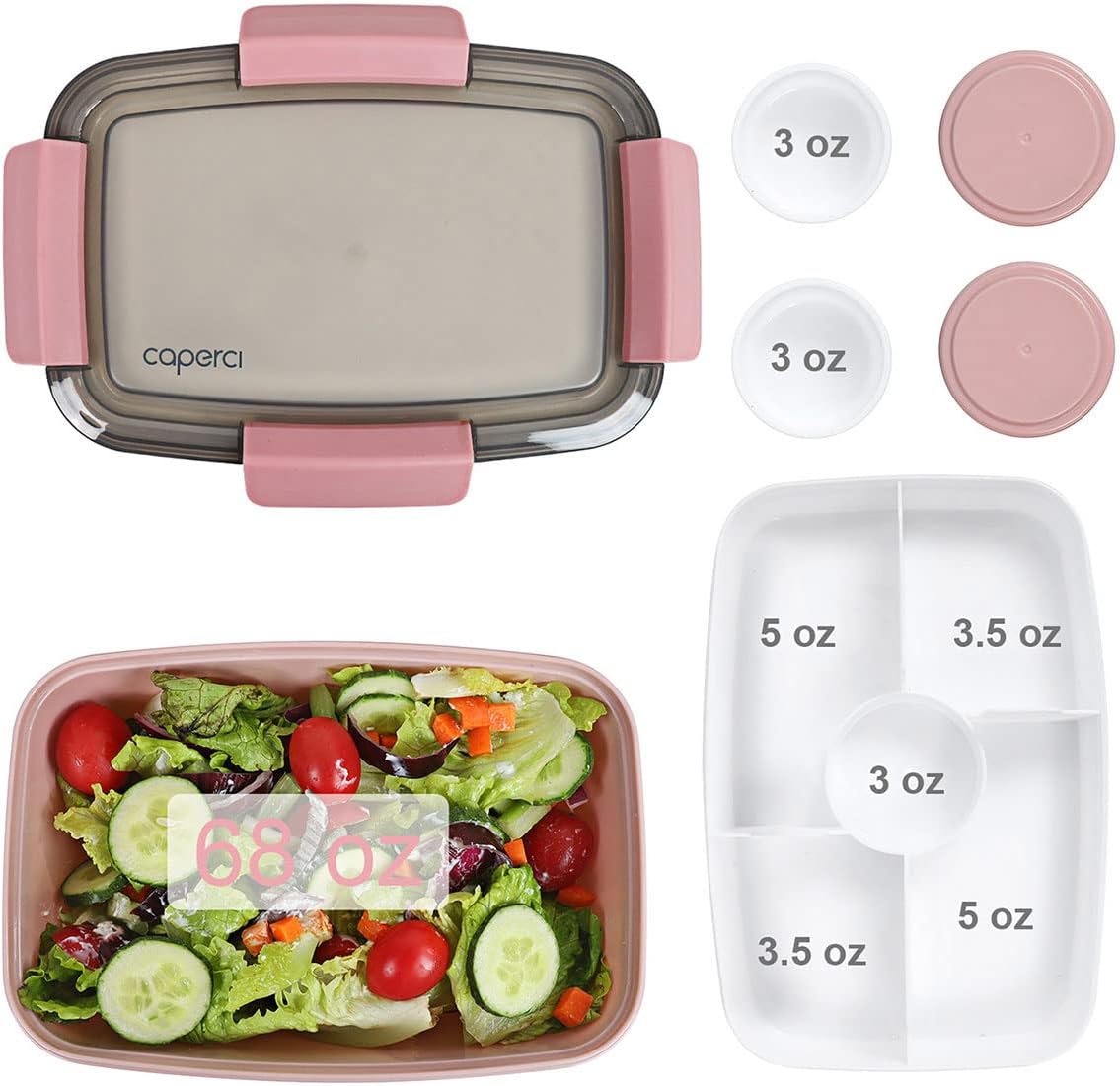 Large Salad Container Bowl for Lunch