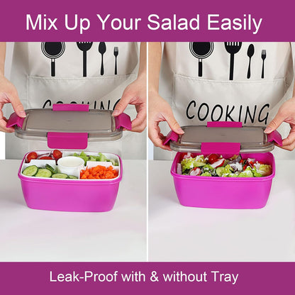 Large Salad Container Bowl for Lunch