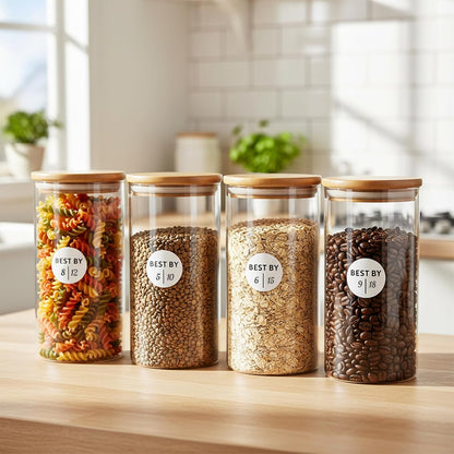 600pieces Expiration Date Stickers Day Dots Food Labels Dot Stickers 1 Inch Waterproof Best by Label Spice Labels Sticker for Food Containers Storage Freezer Restaurant Foodsaver Service Prep