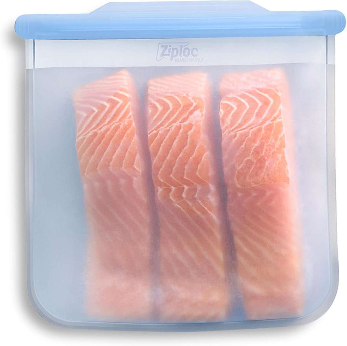 Endurables Large Pouch, 8 Cups, Reusable Silicone Bags and Food Storage Meal Prep Containers for Freezer, Oven, and Dishwasher Safe