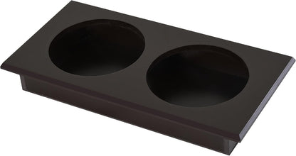 Raised Pet Feeding Storage Station for Large Dogs, Coffee