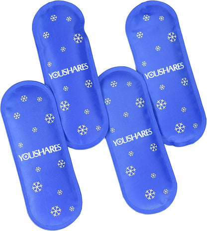 Ice Packs for Insulin Travel Case - Reusable Cooler Ice Packs Suitable for Diabetic Insulin Cooler Pen Carry Case（4 Packs）