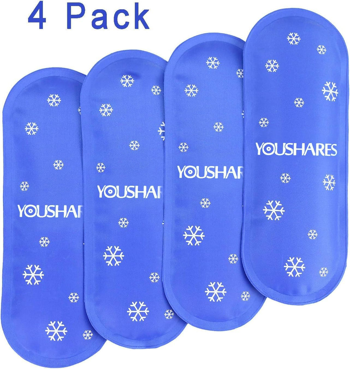 Ice Packs for Insulin Travel Case - Reusable Cooler Ice Packs Suitable for Diabetic Insulin Cooler Pen Carry Case（4 Packs）