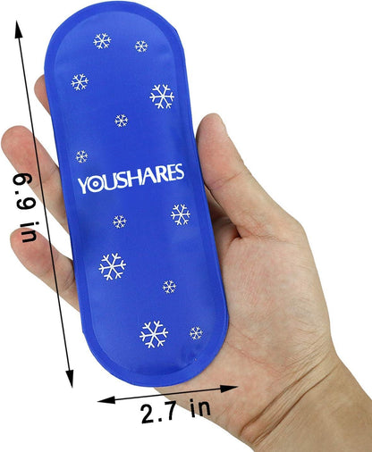 Ice Packs for Insulin Travel Case - Reusable Cooler Ice Packs Suitable for Diabetic Insulin Cooler Pen Carry Case（4 Packs）