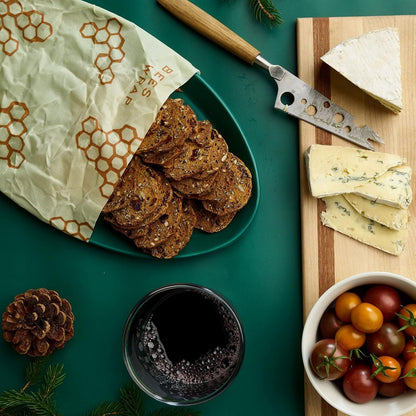 Beeswax Bread Wrap - Honeycomb