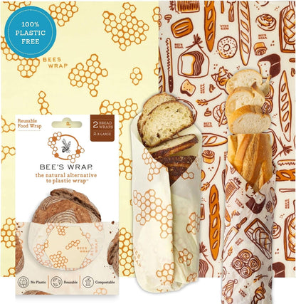 Beeswax Bread Wrap - Honeycomb