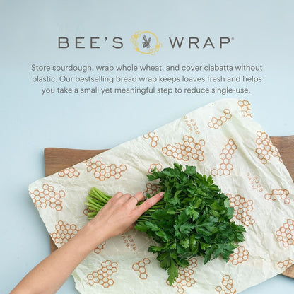 Beeswax Bread Wrap - Honeycomb