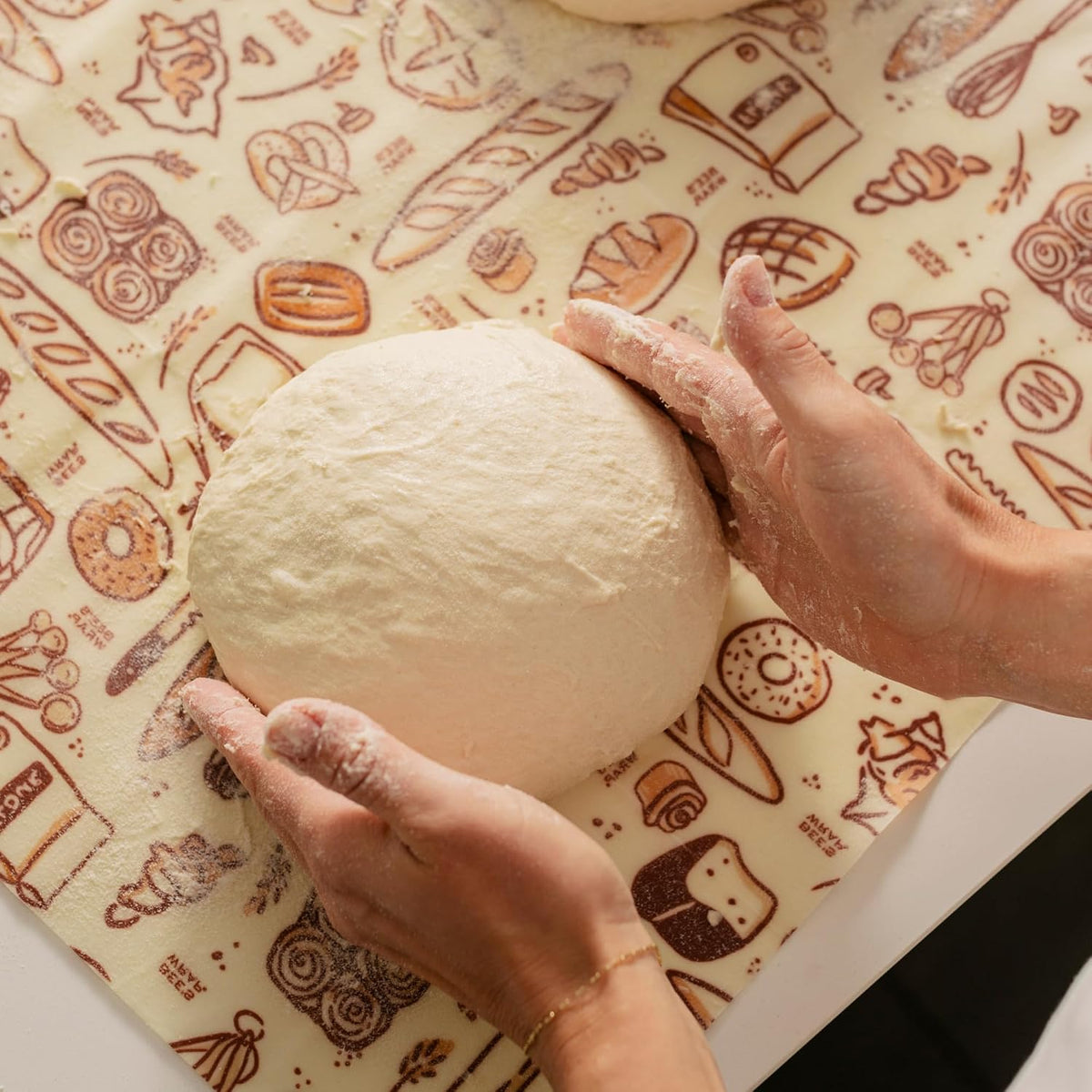Beeswax Bread Wrap - Honeycomb