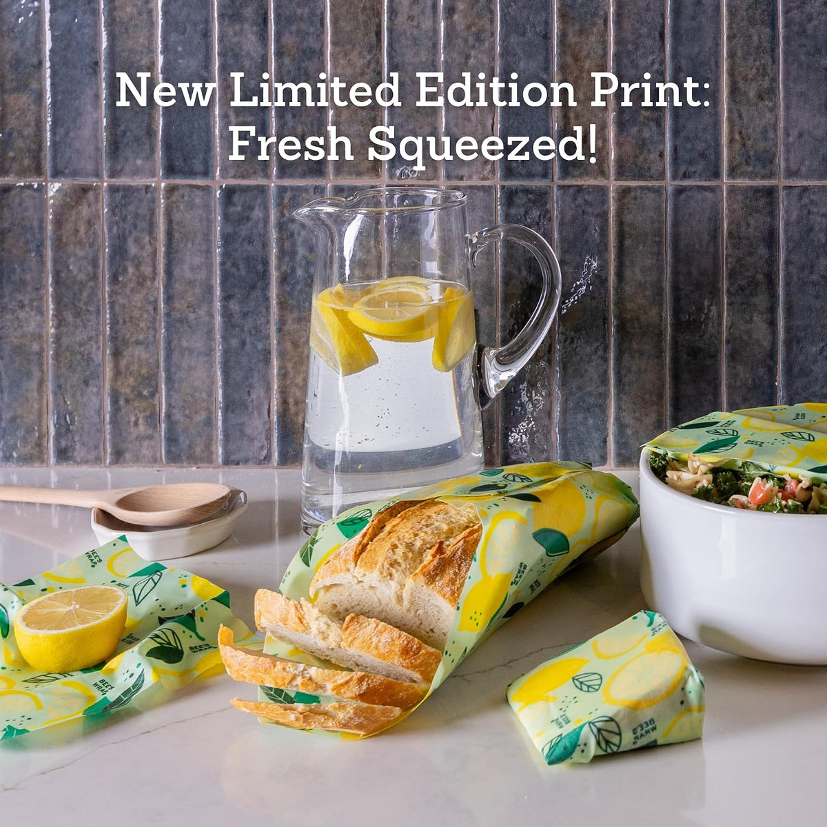 Beeswax Bread Wrap - Honeycomb