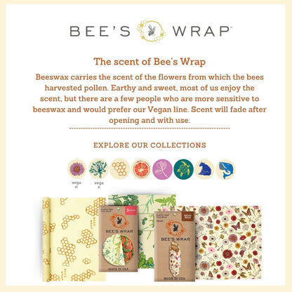 Beeswax Bread Wrap - Honeycomb