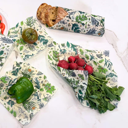 Beeswax Bread Wrap - Honeycomb