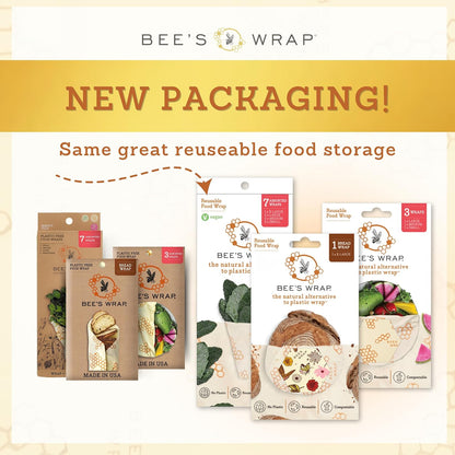 Beeswax Bread Wrap - Honeycomb