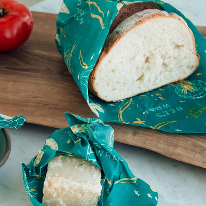 Beeswax Bread Wrap - Honeycomb