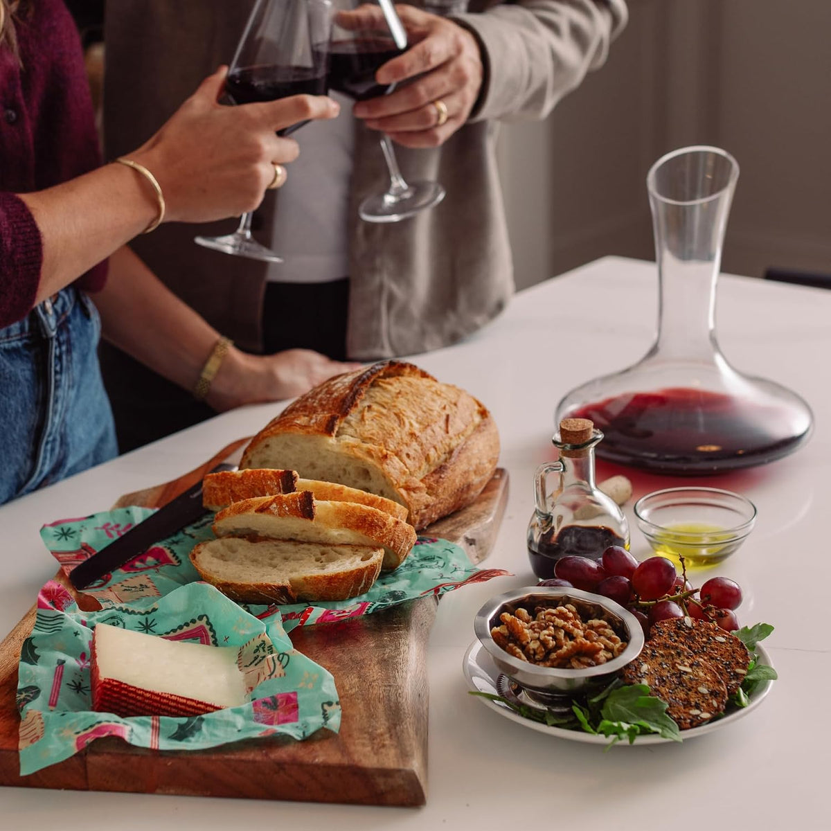 Beeswax Bread Wrap - Honeycomb