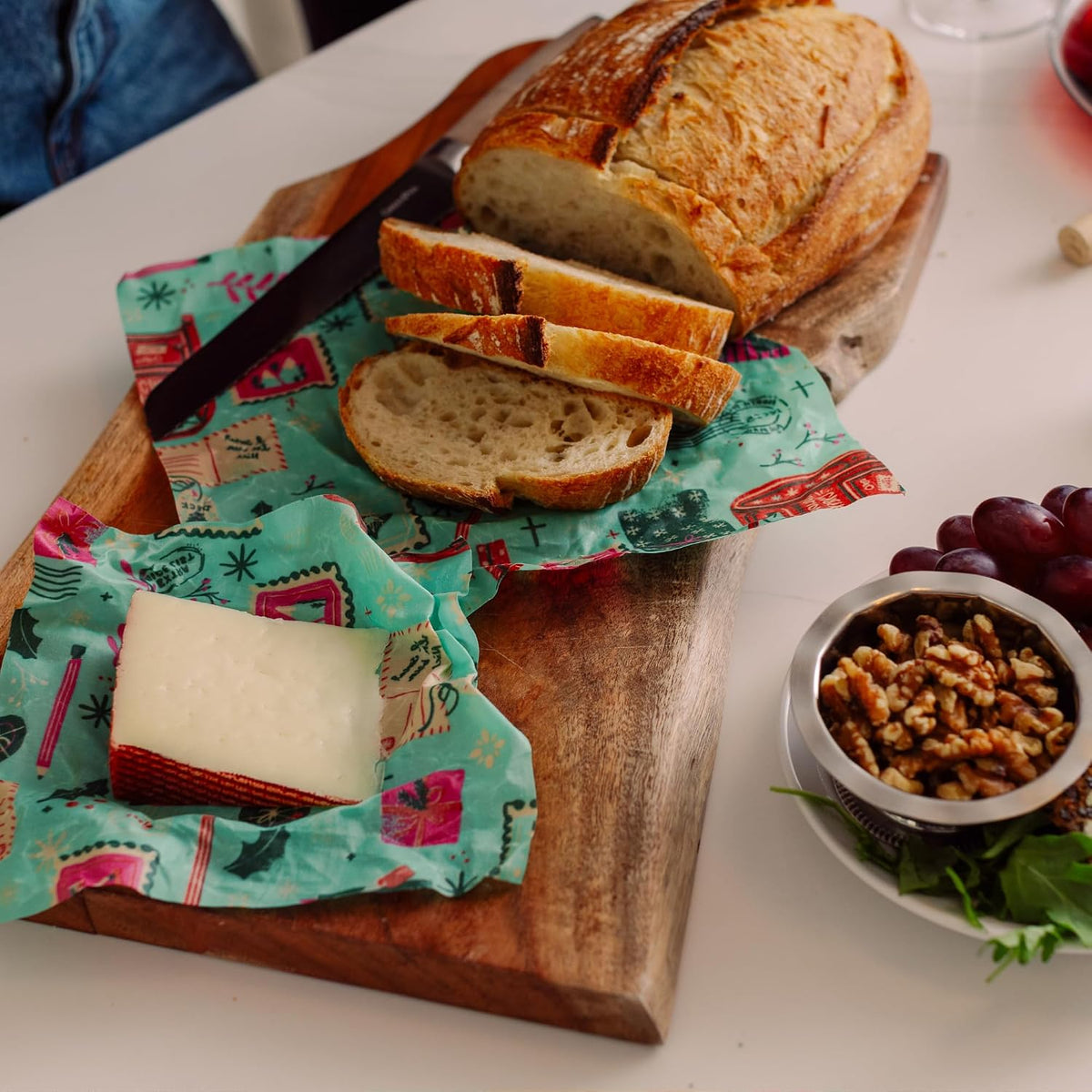 Beeswax Bread Wrap - Honeycomb