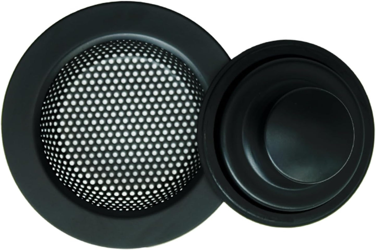 Kitchen Sink Drain Strainer Stopper Stainless Steel Basket Filter