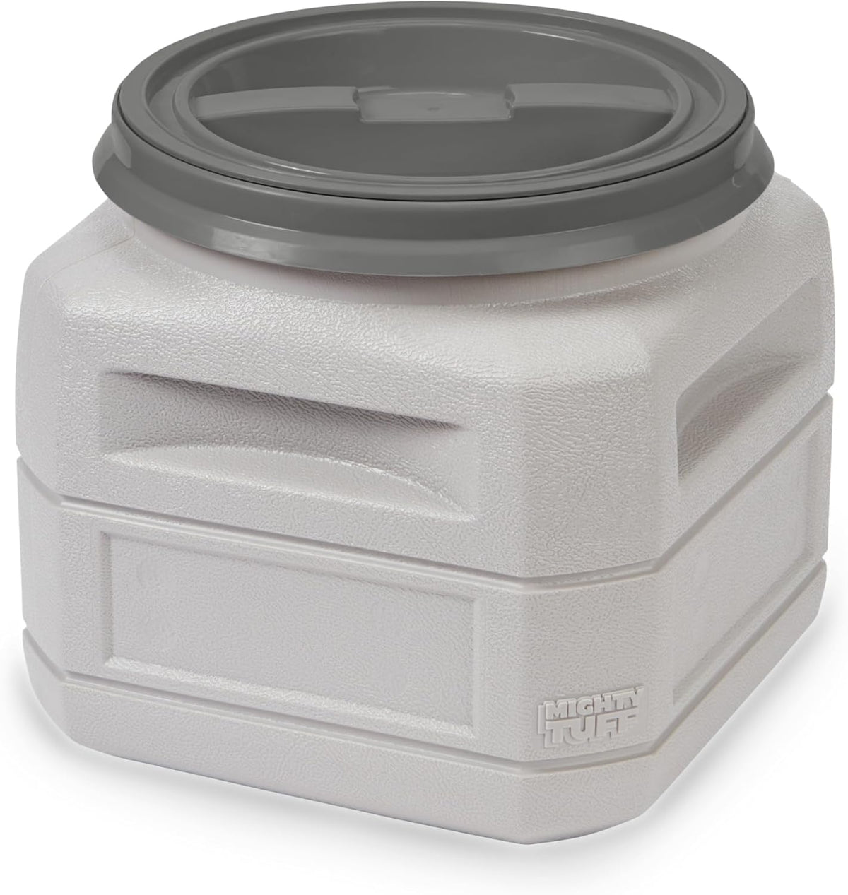 Airtight Dog Food Storage Container – 13 Gal, up to 54 lb Capacity – Cat and Dog Food Container with Twist Lid & Handles – BPA-Free, Made in USA