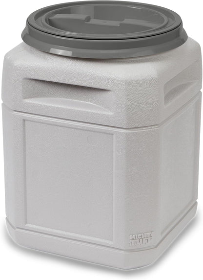 Airtight Dog Food Storage Container – 13 Gal, up to 54 lb Capacity – Cat and Dog Food Container with Twist Lid & Handles – BPA-Free, Made in USA