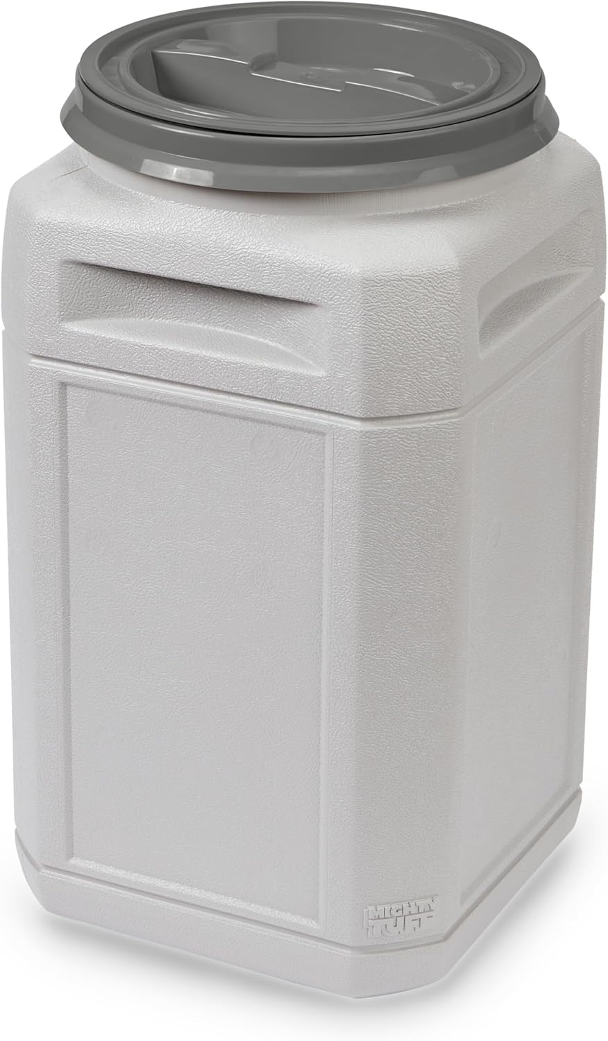 Airtight Dog Food Storage Container – 13 Gal, up to 54 lb Capacity – Cat and Dog Food Container with Twist Lid & Handles – BPA-Free, Made in USA