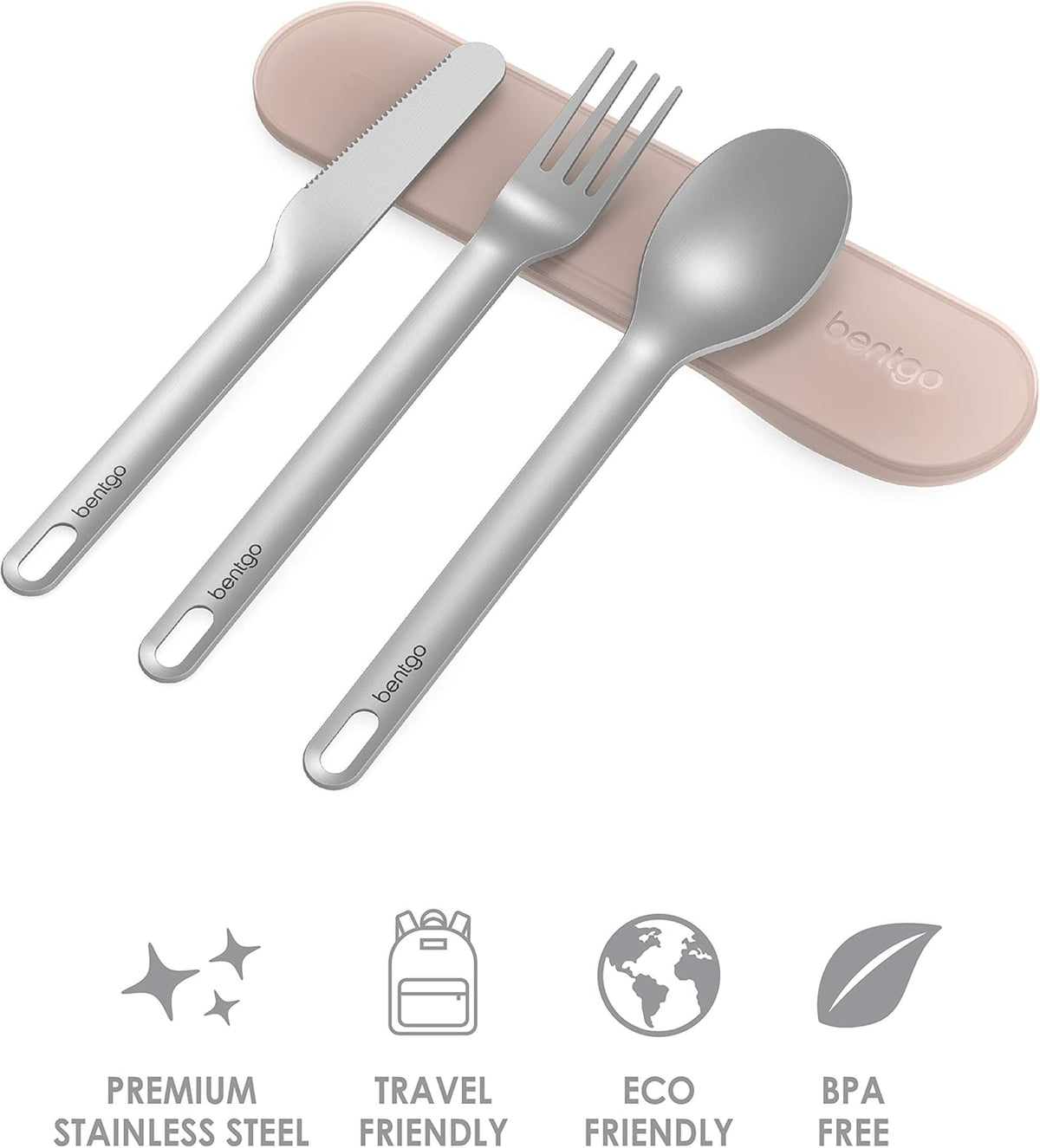 Stainless Steel Reusable Travel Utensil Set