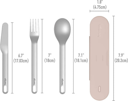 Stainless Steel Reusable Travel Utensil Set