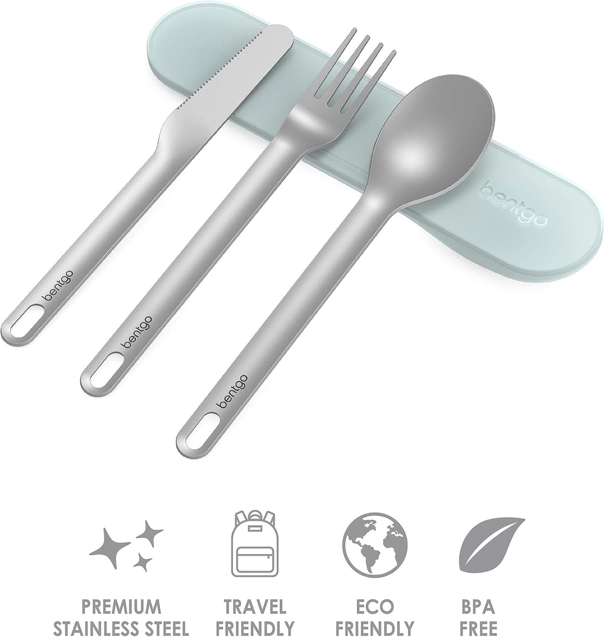 Stainless Steel Reusable Travel Utensil Set