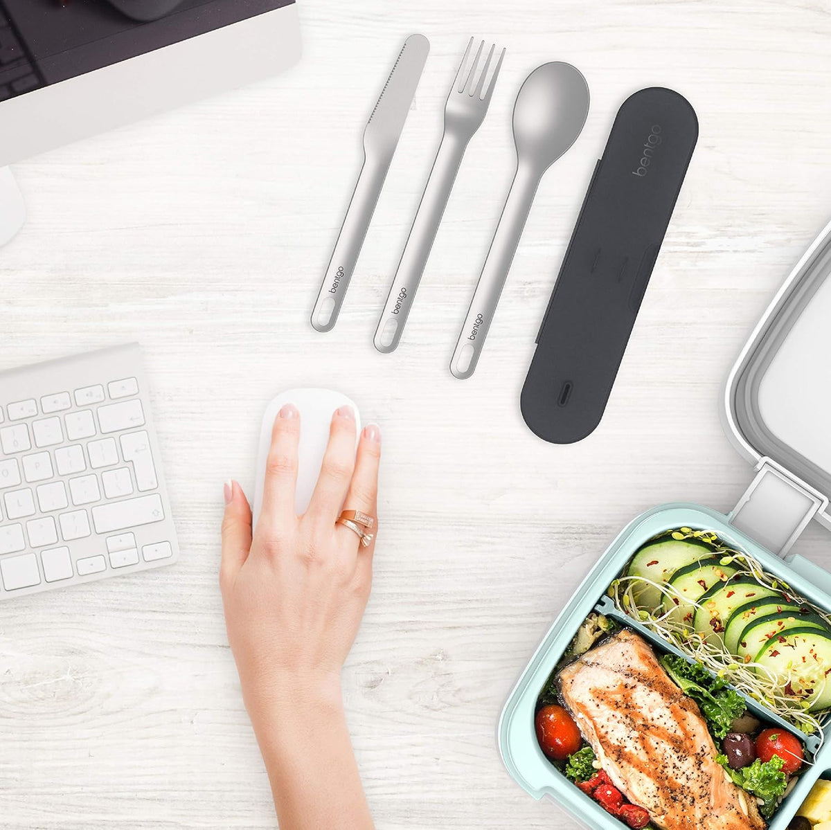 Stainless Steel Reusable Travel Utensil Set