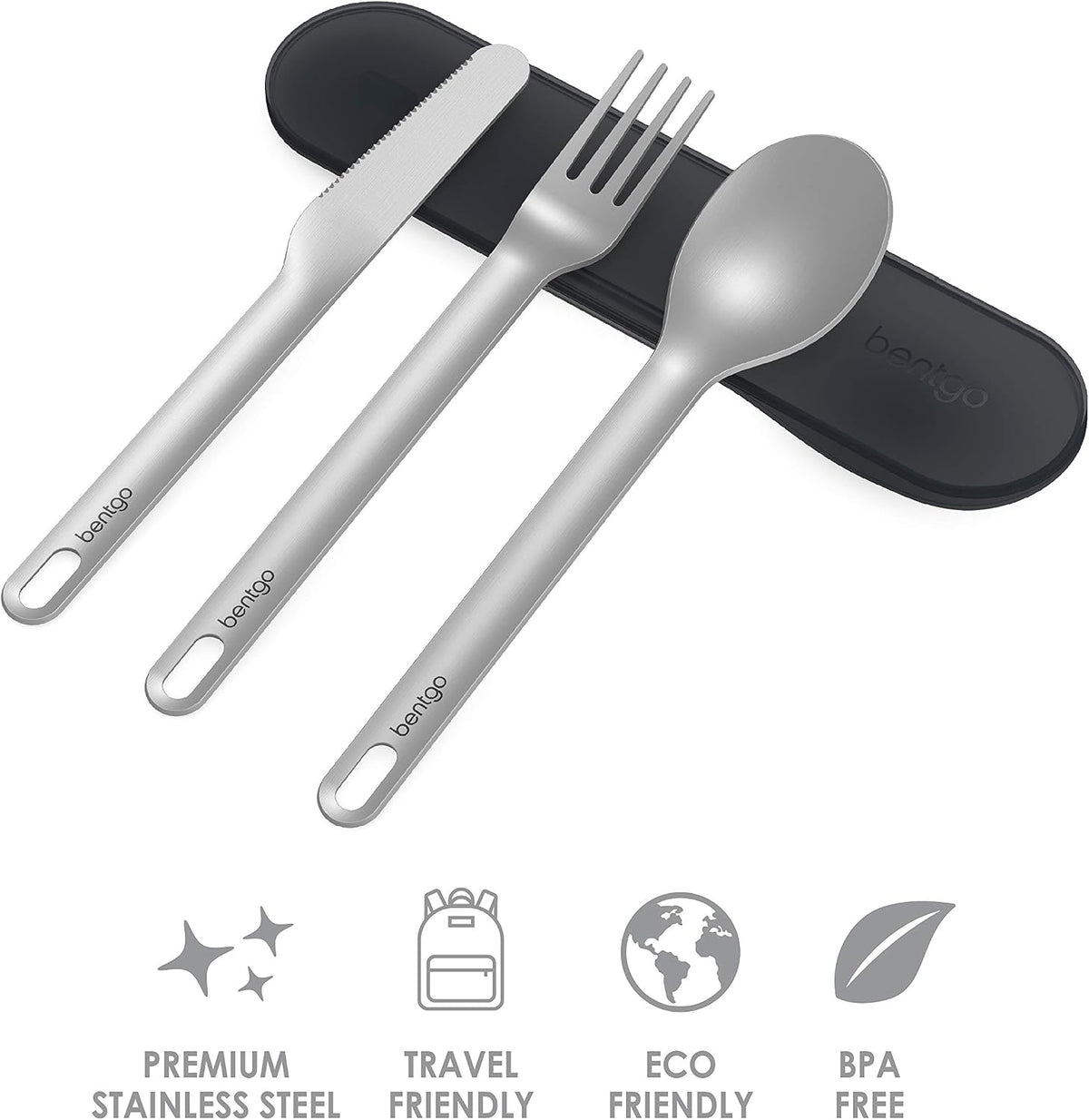 Stainless Steel Reusable Travel Utensil Set