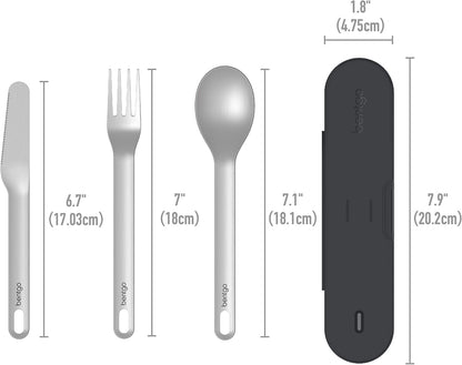 Stainless Steel Reusable Travel Utensil Set