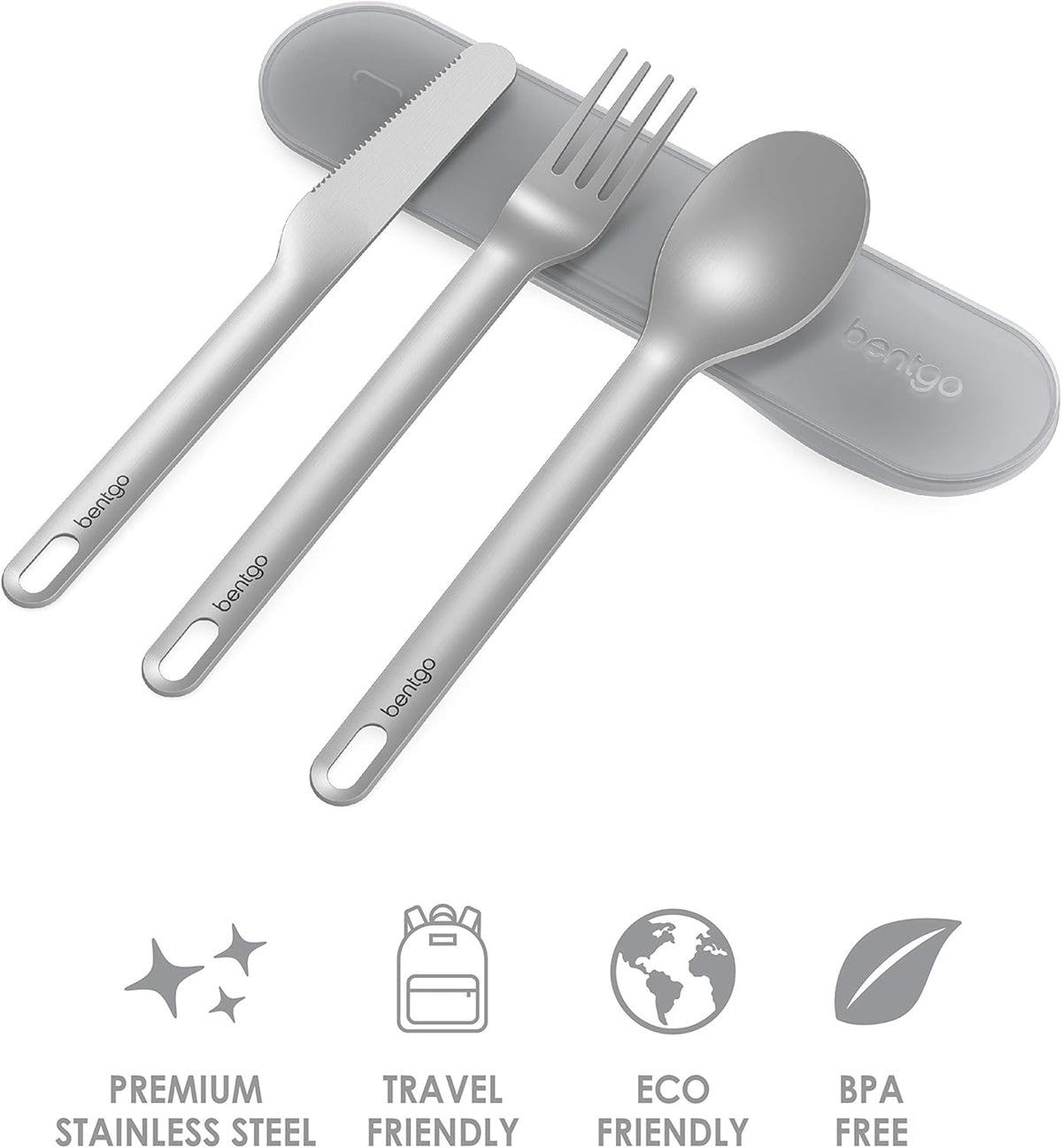 Stainless Steel Reusable Travel Utensil Set