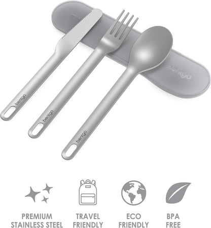 Stainless Steel Reusable Travel Utensil Set