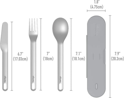 Stainless Steel Reusable Travel Utensil Set