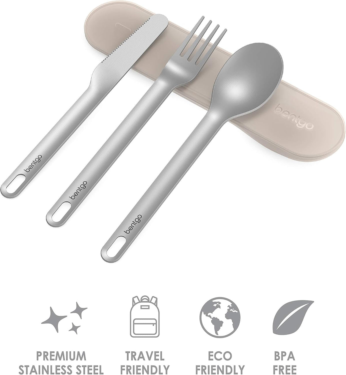 Stainless Steel Reusable Travel Utensil Set