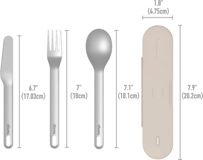 Stainless Steel Reusable Travel Utensil Set