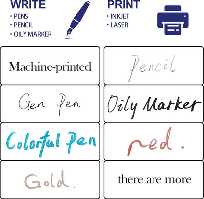 1" x 2-5/8" Address Labels 900 Labels Sticker Paper for Laser/Ink Jet Printer mailing Labels 8.5"×11" White 30 per Sheet