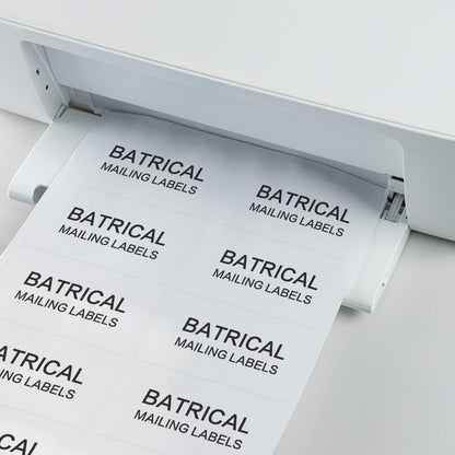 1" x 2-5/8" Address Labels 900 Labels Sticker Paper for Laser/Ink Jet Printer mailing Labels 8.5"×11" White 30 per Sheet