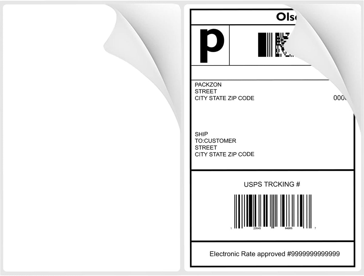 1" x 2-5/8" Address Labels 900 Labels Sticker Paper for Laser/Ink Jet Printer mailing Labels 8.5"×11" White 30 per Sheet