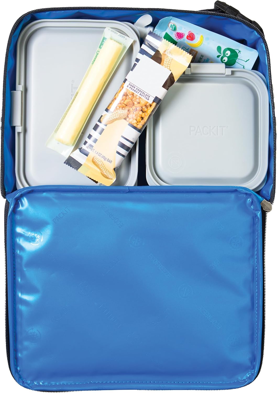 Freezable Classic Lunch Box, Black - Colors B
