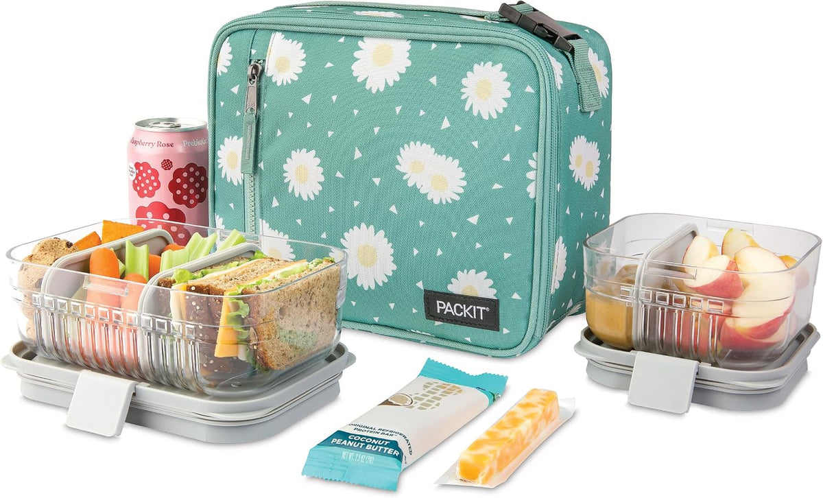 Freezable Classic Lunch Box, Black - Colors B