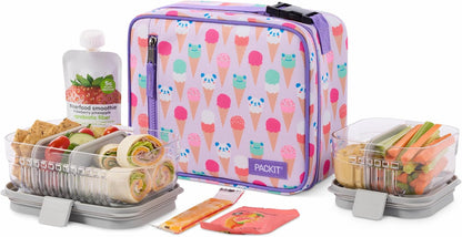 Freezable Classic Lunch Box, Black - Colors B