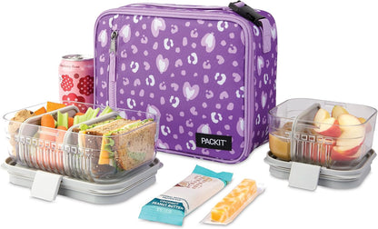 Freezable Classic Lunch Box, Black - Colors B