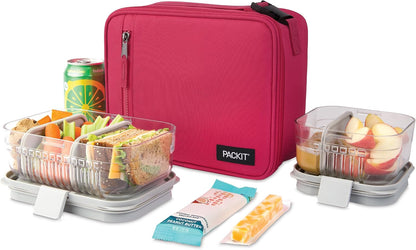 Freezable Classic Lunch Box, Black - Colors B