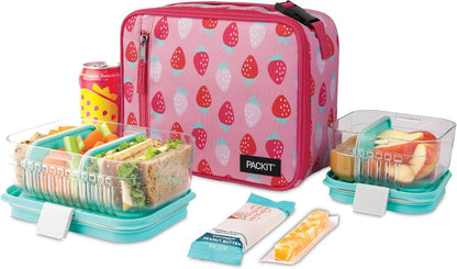 Freezable Classic Lunch Box, Black - Colors B