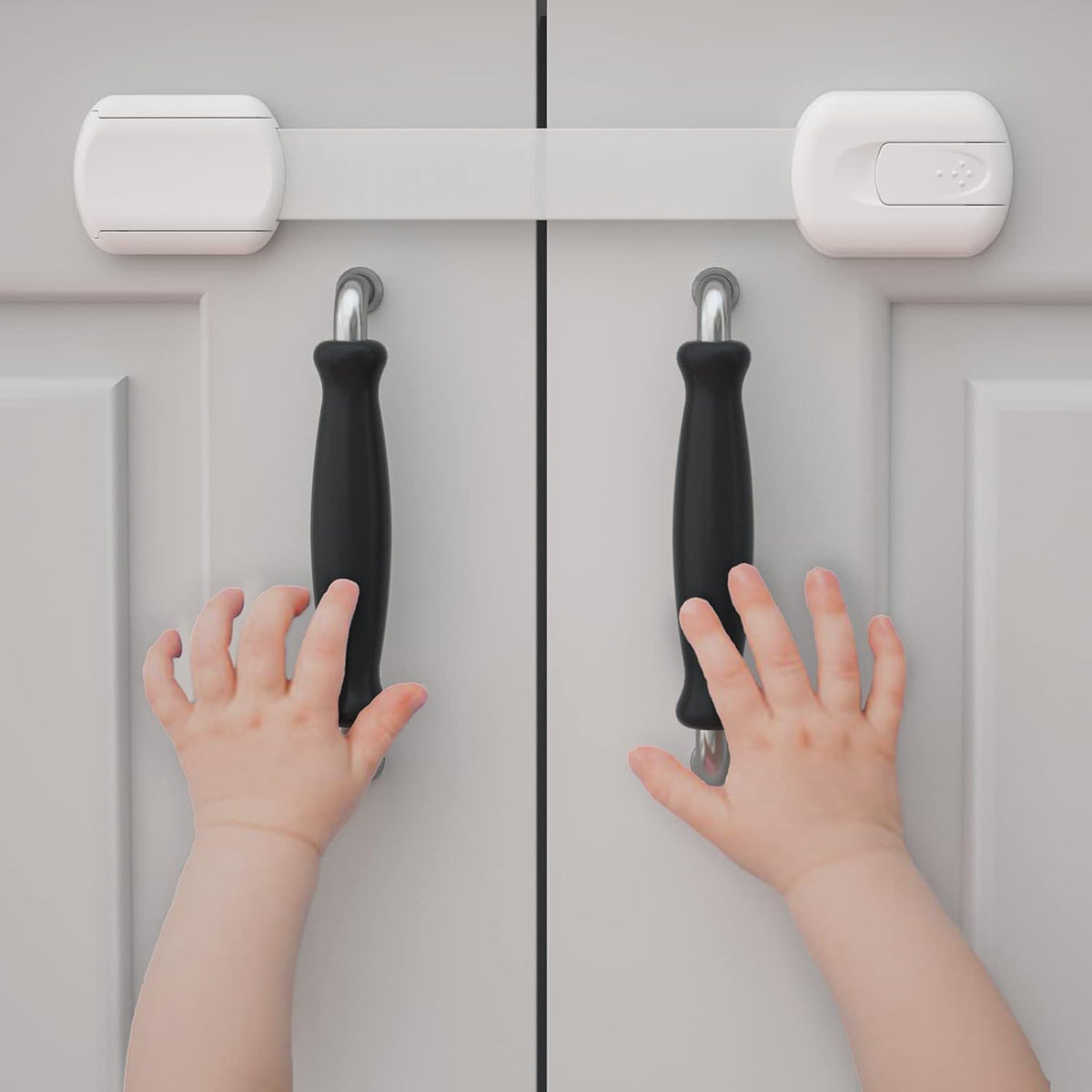 Cabinet Locks Baby Proofing, Adjustable Drawer Lock
